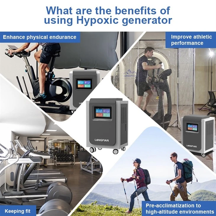 New Four-Cylinder Simulated Altitude Hypoxic Generator Sleep And Training Systems For Faster Athletes Training Systems high quality