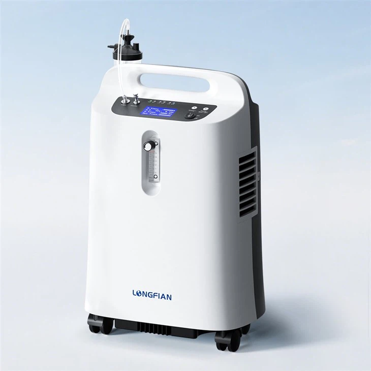 Super Mute 5L Medical Portable PSA Oxygen Concentrator With Nebulizer Adjustable
